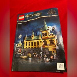 LEGO Harry Potter Hogwarts Chamber of Secrets (76389) Instruction Manual Only